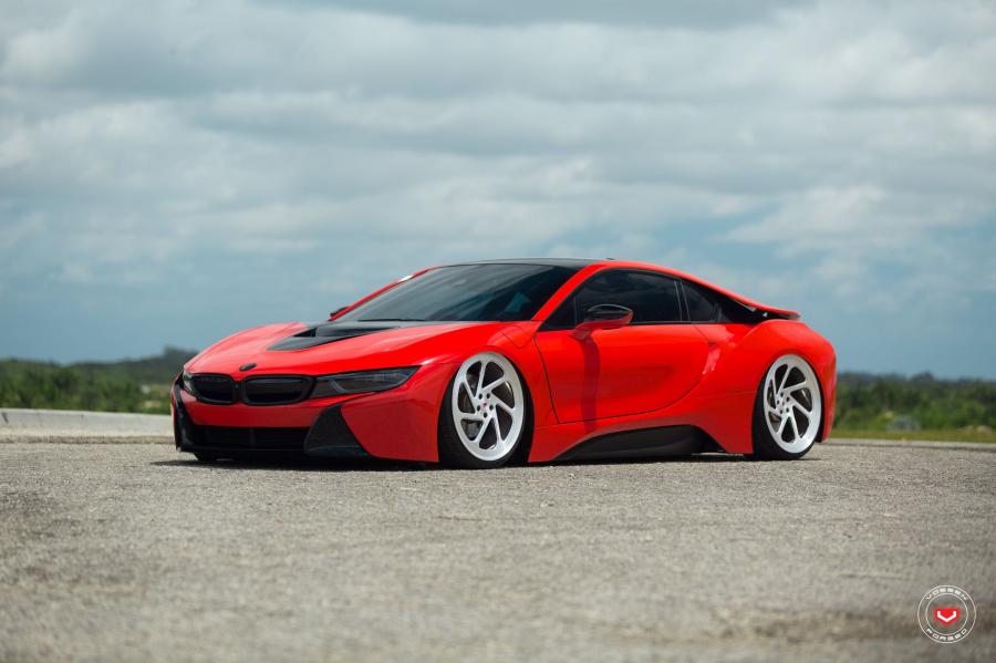  BMW i8 on Vossen Wheels (LC-108T) 2017 года  (фото 53 из 68)